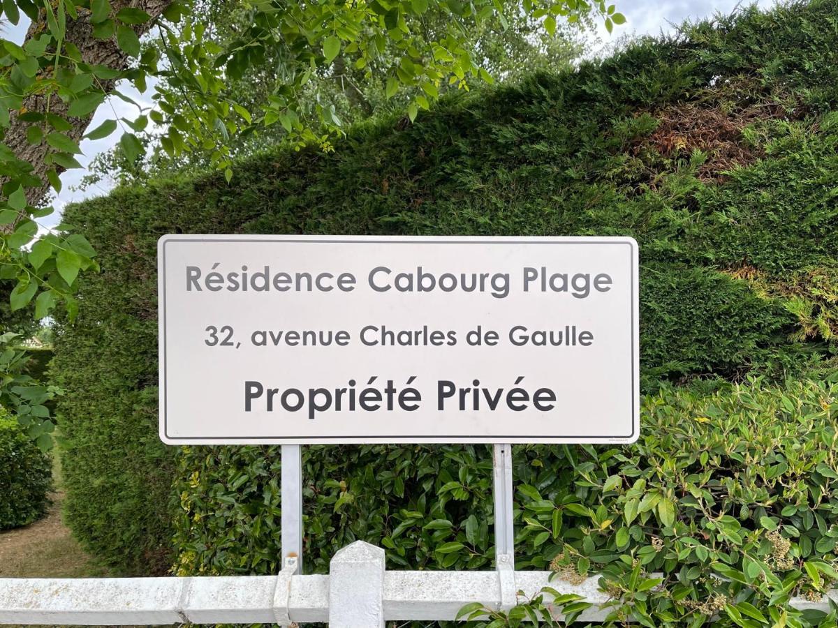 Cabourg plage à 200m plage Buitenkant foto